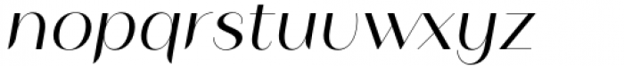 Mavel Poster Medium Italic Font LOWERCASE