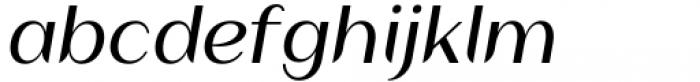 Mavel Semi Bold Italic Font LOWERCASE
