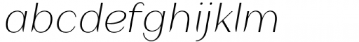 Mavel Text Light Italic Font LOWERCASE