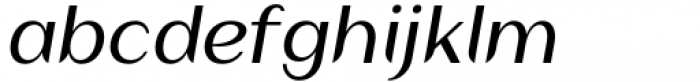 Mavel Text Semi Bold Italic Font LOWERCASE
