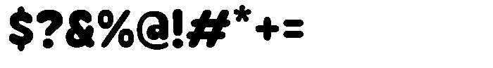 Mavelo Regular Font OTHER CHARS