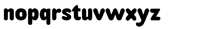 Mavelo Regular Font LOWERCASE