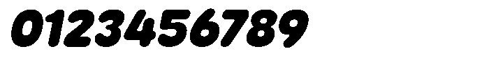 Mavelo Slanted Font OTHER CHARS