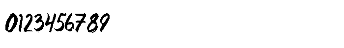 Maverick Strokes Font OTHER CHARS