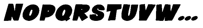 Maverixe Slant Regular Font UPPERCASE