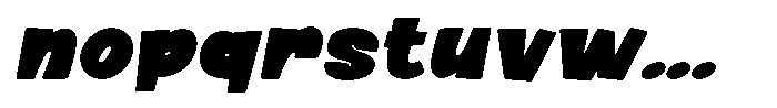 Maverixe Slant Regular Font LOWERCASE
