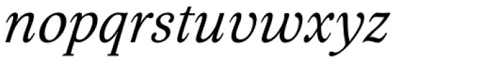 Mavin Italic Font LOWERCASE