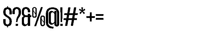 Mavine Regular Font OTHER CHARS