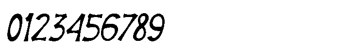 Mavones Italic Font OTHER CHARS