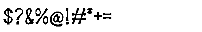 Mavones Regular Font OTHER CHARS