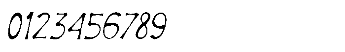 Mavones Thin Italic Font OTHER CHARS