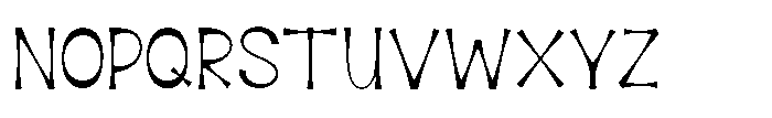 Mavones Thin Font UPPERCASE