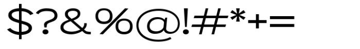 Mavora Sans Extra Expanded Font OTHER CHARS