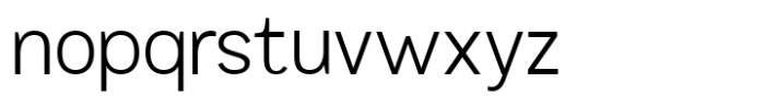 Mavora Sans Light Font LOWERCASE