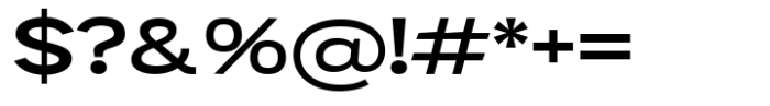 Mavora Sans Semi Bold Extra Expanded Font OTHER CHARS