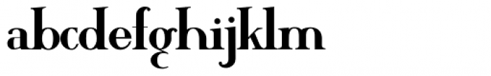 Mawns Serif Bold Font LOWERCASE