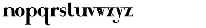 Mawns Serif Bold Font LOWERCASE
