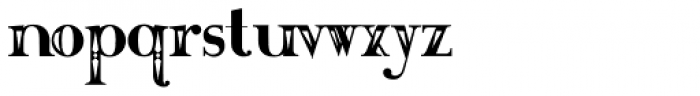 Mawns Serif Decorative Font LOWERCASE