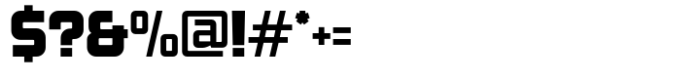 Maxel Font OTHER CHARS