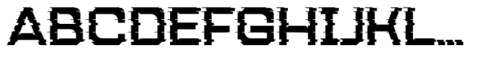 Maxengine Font UPPERCASE
