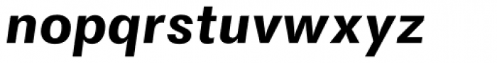 Maxima Now TB Pro Bold Italic Font LOWERCASE