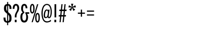 Maxima Std Light Compress Font OTHER CHARS