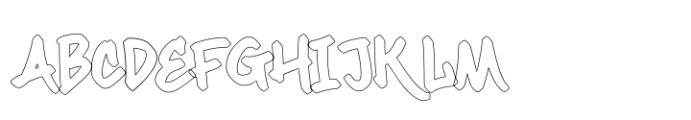 Maximback Regular Outline FONT