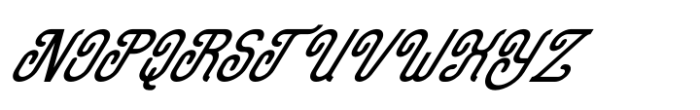 Maxplein Italic Font UPPERCASE