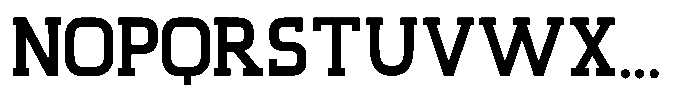 Maxuire Font UPPERCASE