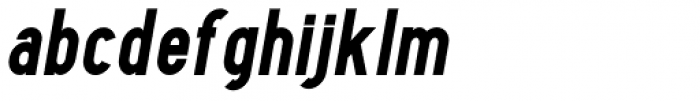 Maxwell Sans Bold Italic Font LOWERCASE
