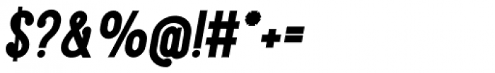 Maxwell Slab Bold Italic Font OTHER CHARS