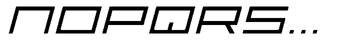 Maya Indigo Italic Font UPPERCASE