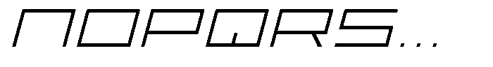 Maya Indigo Thin Italic Font UPPERCASE