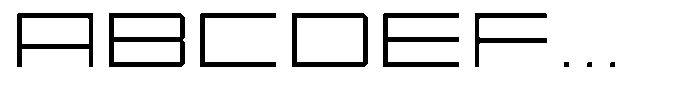 Maya Indigo Thin Font UPPERCASE