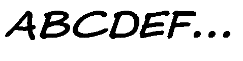Maya Memo Bold Italic Font UPPERCASE