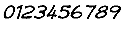 Maya Memo Italic Font OTHER CHARS