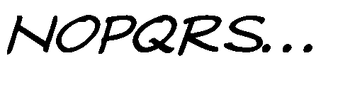 Maya Memo Italic Font UPPERCASE