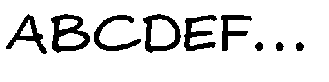 Maya Memo Regular Font UPPERCASE