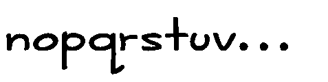 Maya Memo Regular Font LOWERCASE