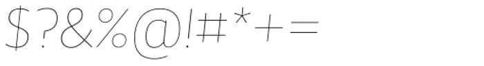 Maya Samuels Thin Italic Font OTHER CHARS
