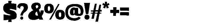 Mayhim Font OTHER CHARS
