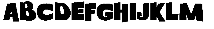 Mayhim Font UPPERCASE