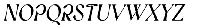 Mayige Italic Font UPPERCASE