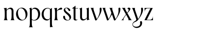 Mayige Regular Font LOWERCASE