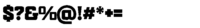 Mazestic Sans Black Font OTHER CHARS