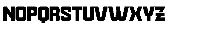 Mazestic Sans Extra Bold Font UPPERCASE