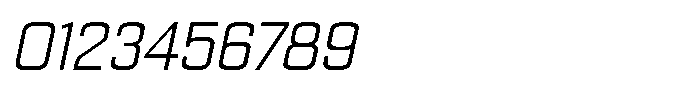 Mazestic Sans Extra Light Italic Font OTHER CHARS