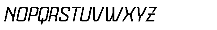 Mazestic Sans Light Italic Font UPPERCASE