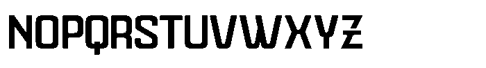 Mazestic Sans Medium Font UPPERCASE
