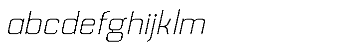 Mazestic Sans Thin Italic FONT